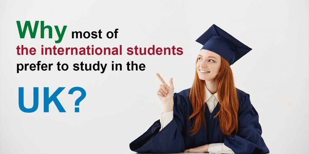 Why do most international students prefer to study in the UK? 1 Why most of the international students prefer to study in the UK 2