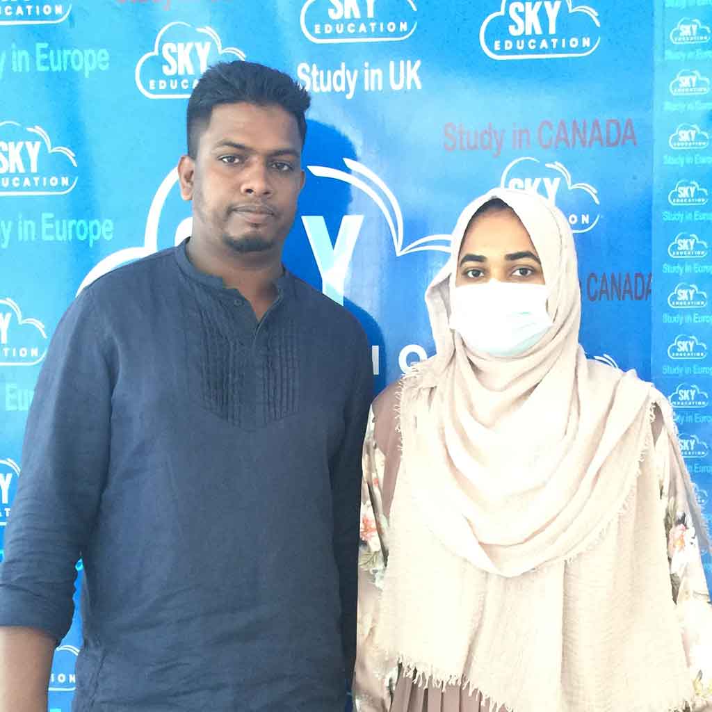 Visa Success 3 10 Rima Begum with Spouse